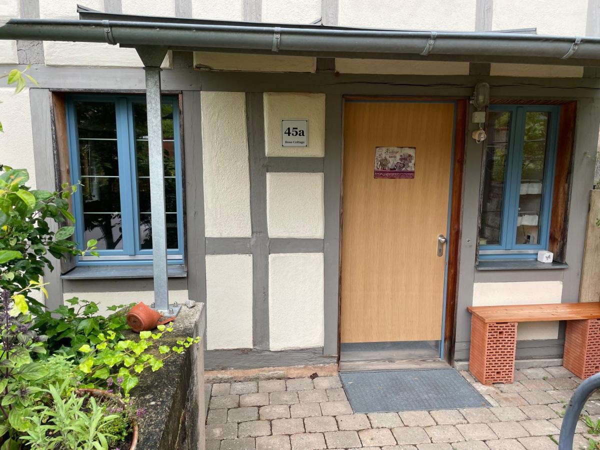 Rose Cottage Im Romantischen Taubertal 아델쇼펜 외부 사진